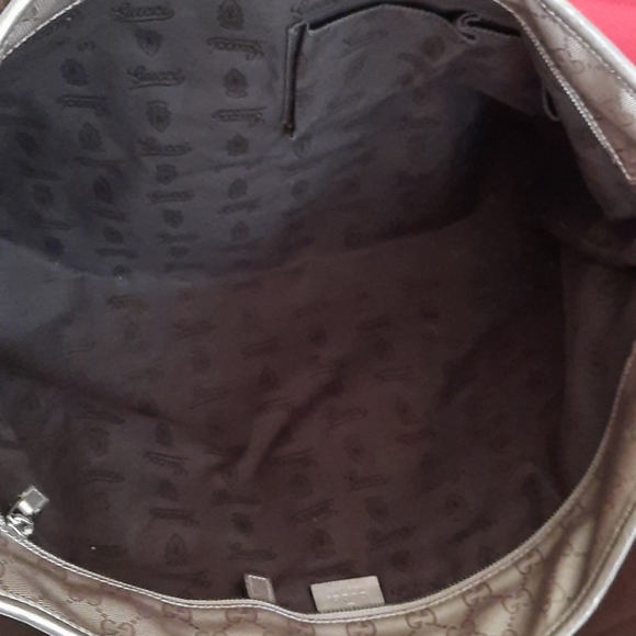 GUCCI medium tote light metallic mauve - Picture 8 of 12